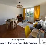Moulin#1-yellow'appart - Futuroscope-jardin & Parking