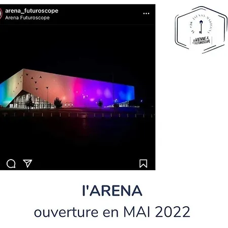 Moulin#1-yellow'appart - Futuroscope-jardin & Parking Apartament