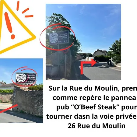 Moulin#1-yellow'appart - Futuroscope-jardin & Parking Apartamento *